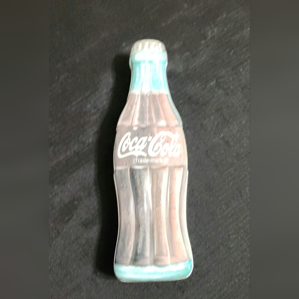 Vintage Coca-Cola Bottle Shaped Tin